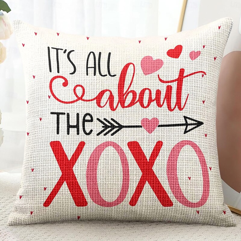 Wedding Heart Gnomes Decorative Toss Pillows Cover 1PC Soft Square Cushion Case Pillowcase for Bedroom Livingroom Sofa Couch Chair 16