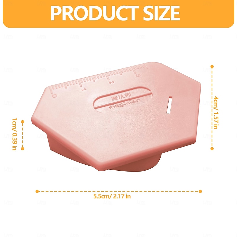 Magnetic Seam Guide for Sewing Machine, Strong & Multifunctional Magnet Sewing Guide with Scale Perfect for Straight Stitching, Hemming, Quilting Serger Machines Universal Sewing Accessories4