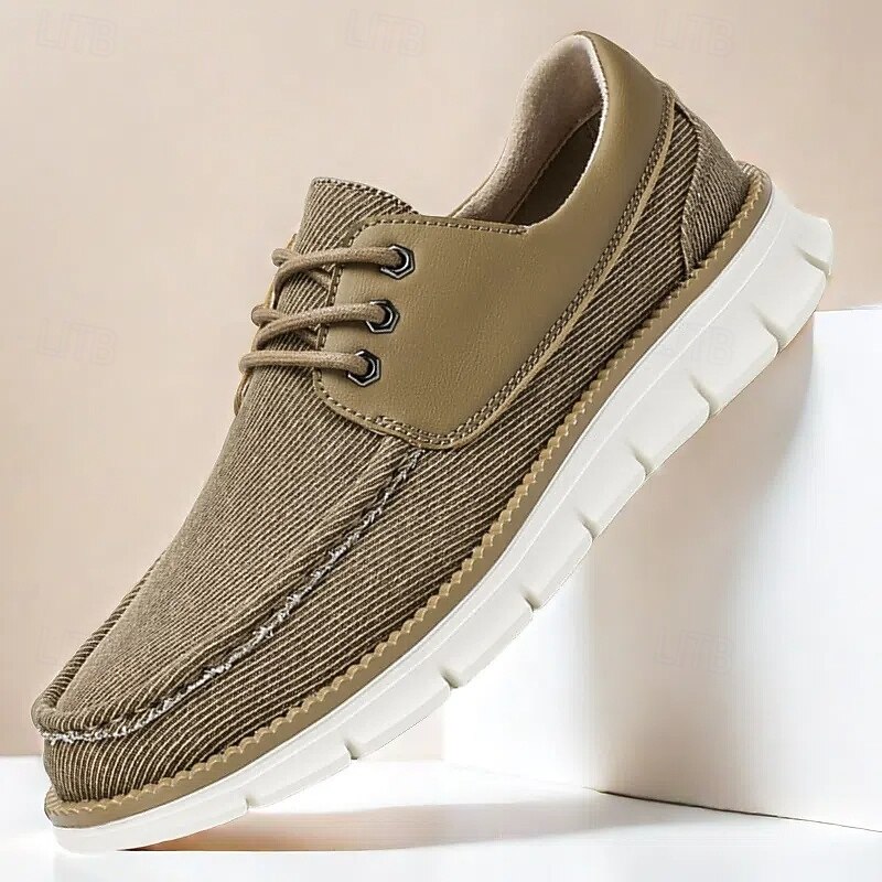 Men's Breathable Slip-On Shoes with Fashionable Mesh Design and Comfortable Rubber Sole – Perfect for Summer and Casual Wear