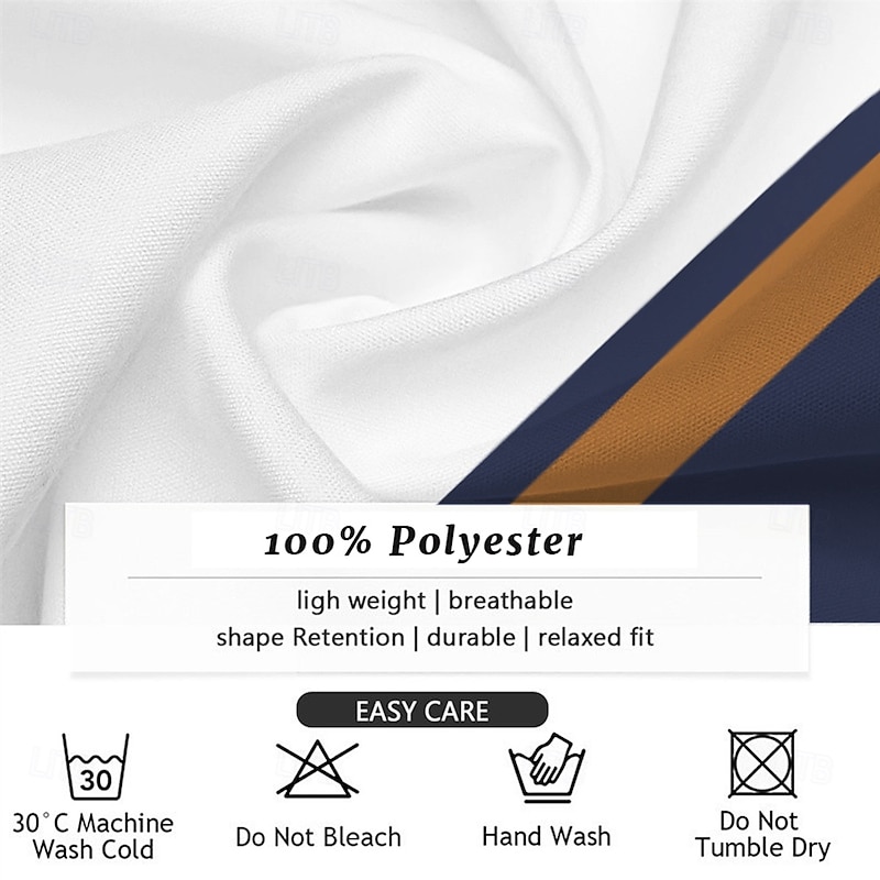 Men's Geometric Striped Shirt Button Up Shirt Short Sleeve Fashion Casual Vacation Streetwear Beach Wear Summer Spring Turndown Collared Shirts Black Green Dark Blue3