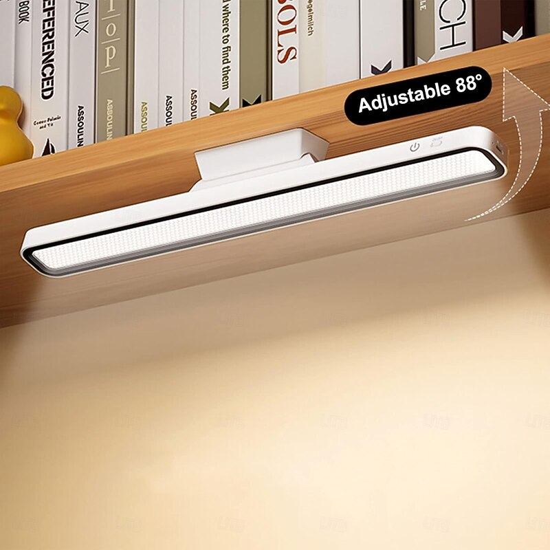 Under Cabinet Lighting,  LED Desk Light Bar with Remote Control, Rechargeable Cabinet Light, Magnetic Light, Adjustable 3000K-6000K for Shelf, Bedroom & Dorm2