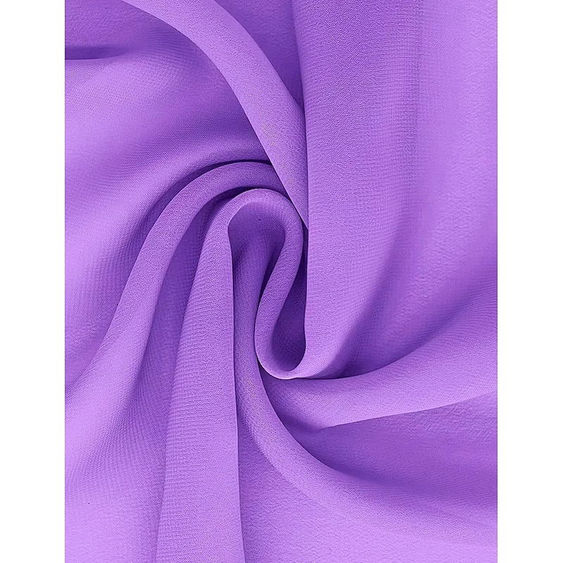 Sheath / Column Cocktail Dresses Elegant Dress Formal Floor Length 3/4 Length Sleeve Jewel Neck Chiffon with Ruffles Shouder Flower3