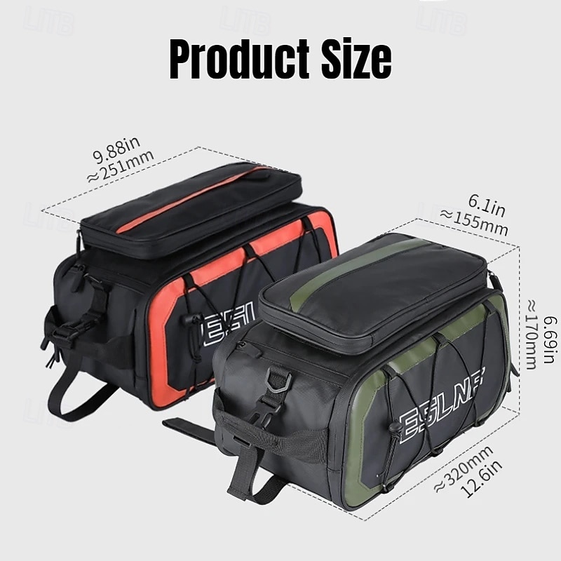 13 L Bike Panniers Bag Rain Cover Waterproof Breathable Quick Dry Bike Bag Terylene Nylon Bicycle Bag Cycle Bag Bike / Bicycle Motobike / Motorcycle3