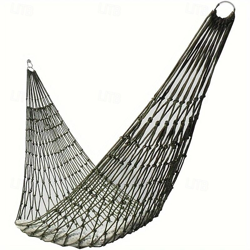 Outdoor Thickened Mesh Single Hammock Camping Hammock