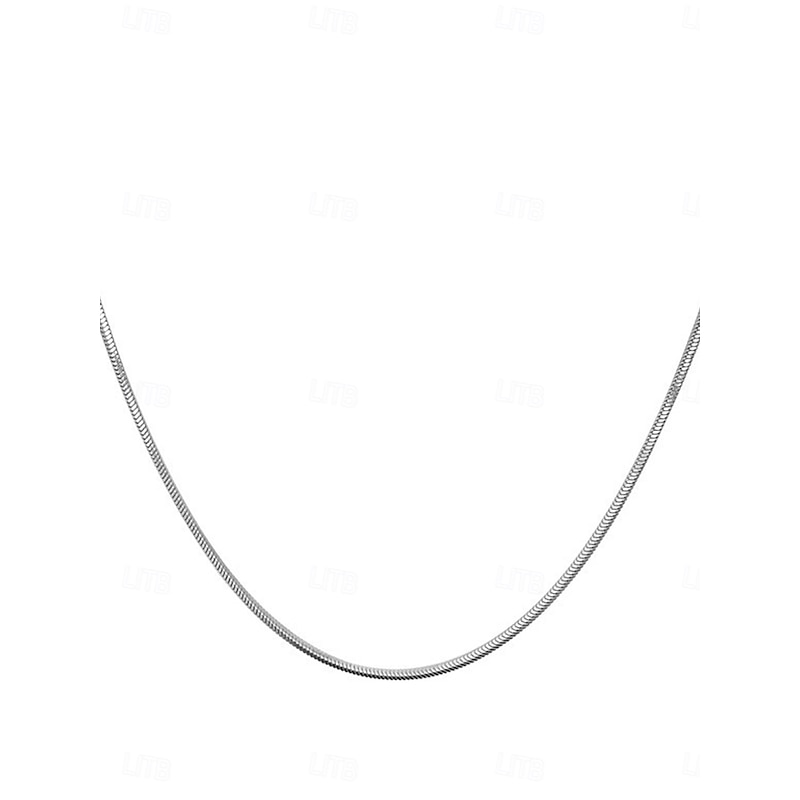 Necklace Chrome Women's Fashion Cute Classic Wedding Geometric Necklace For Daily4