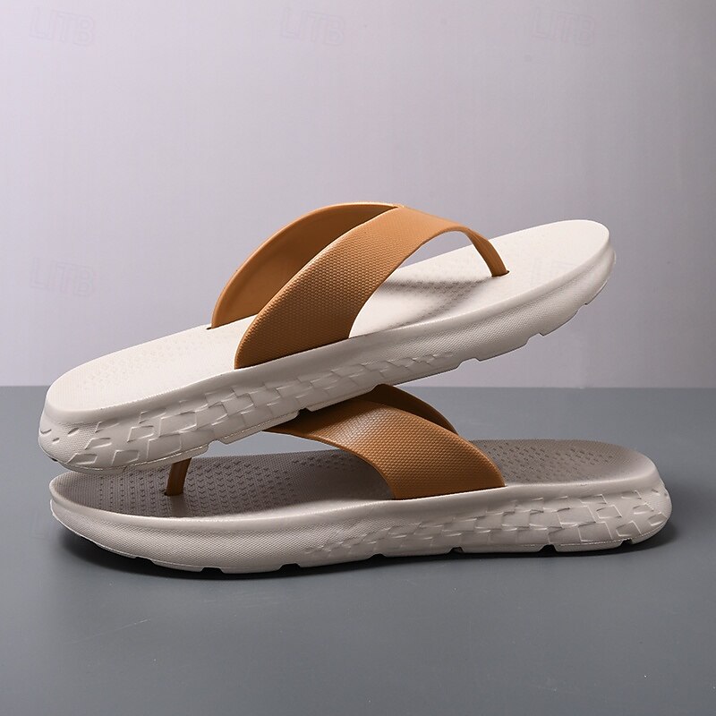 Men's Flip Flops - Durable EVA Sole with Comfortable Straps for Beach, Pool and Casual Summer Wear4