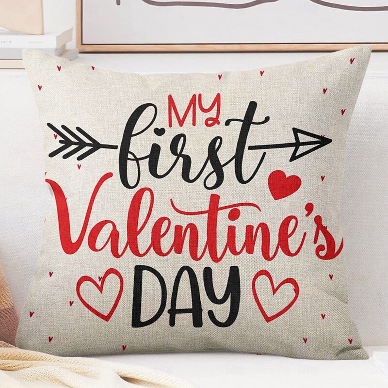Wedding Heart Gnomes Decorative Toss Pillows Cover 1PC Soft Square Cushion Case Pillowcase for Bedroom Livingroom Sofa Couch Chair 12