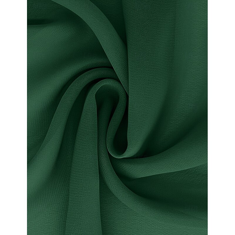 A-Line Mother of the Bride Dress Elegant Simple V Neck Floor Length Chiffon Sleeveless with Solid Color3