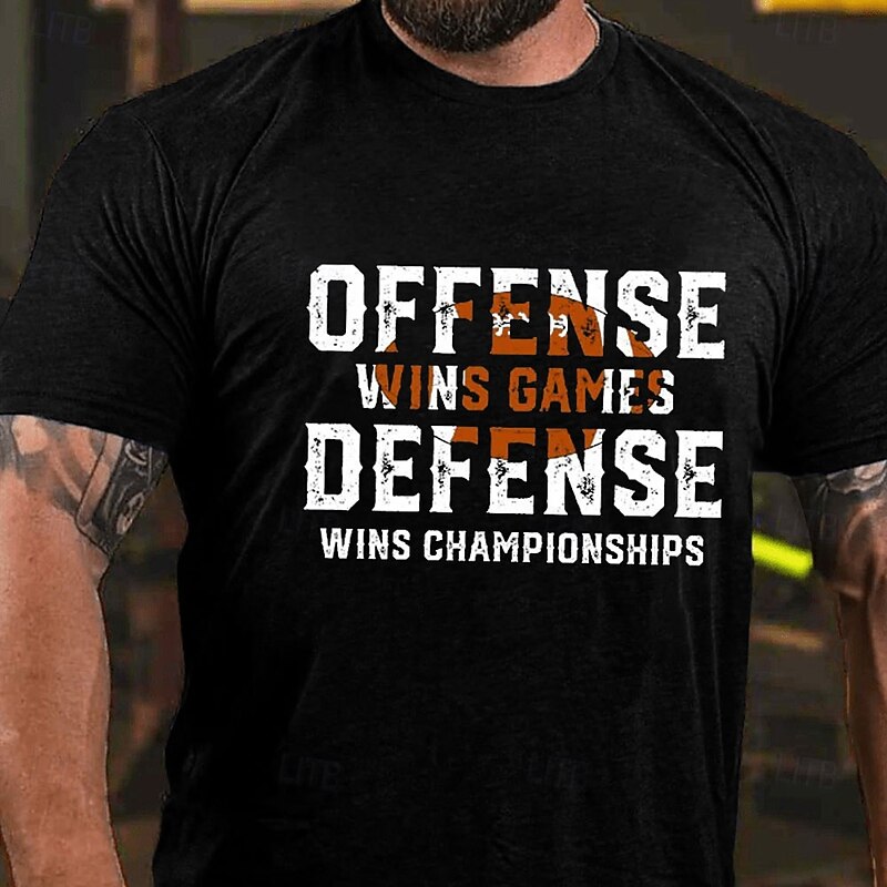 Men's Super Bowl American football T Shirt Tee Top 100% Cotton Short Sleeve Graphic Shirt Heather Gray Black White Comfortable Tee Vacation Street Fashion Designer Clothing2