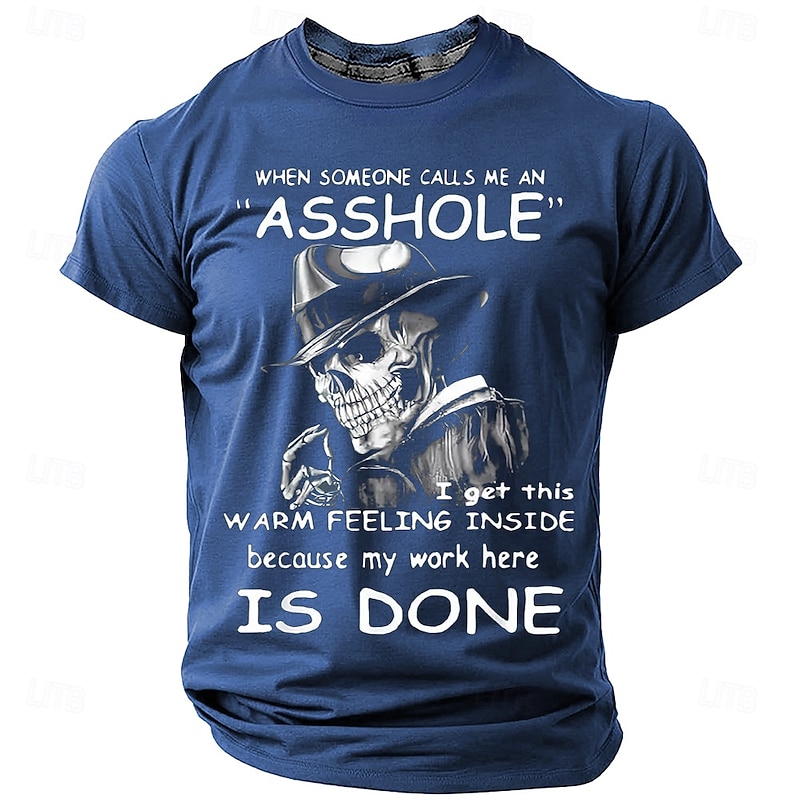 Men's Funny Graphic T-Shirt: 