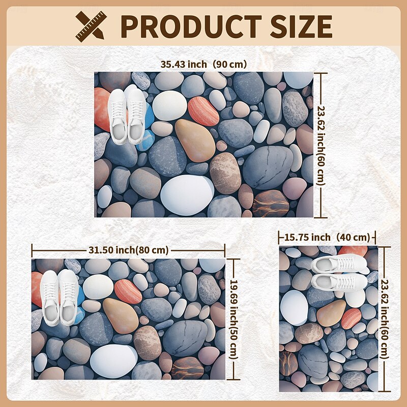 Bathroom Bath Mats Novelty Absorbent Bathroom Rug Polyester Non Slip3