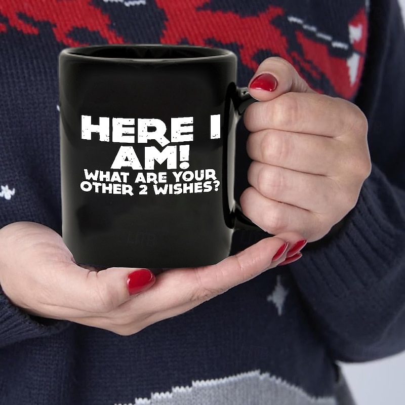 Coffee Mug Black Funny Quote Ceramic Mug 12oz/330ml Perfect Gift for Friends Family and Office Humor Enthusiasts2