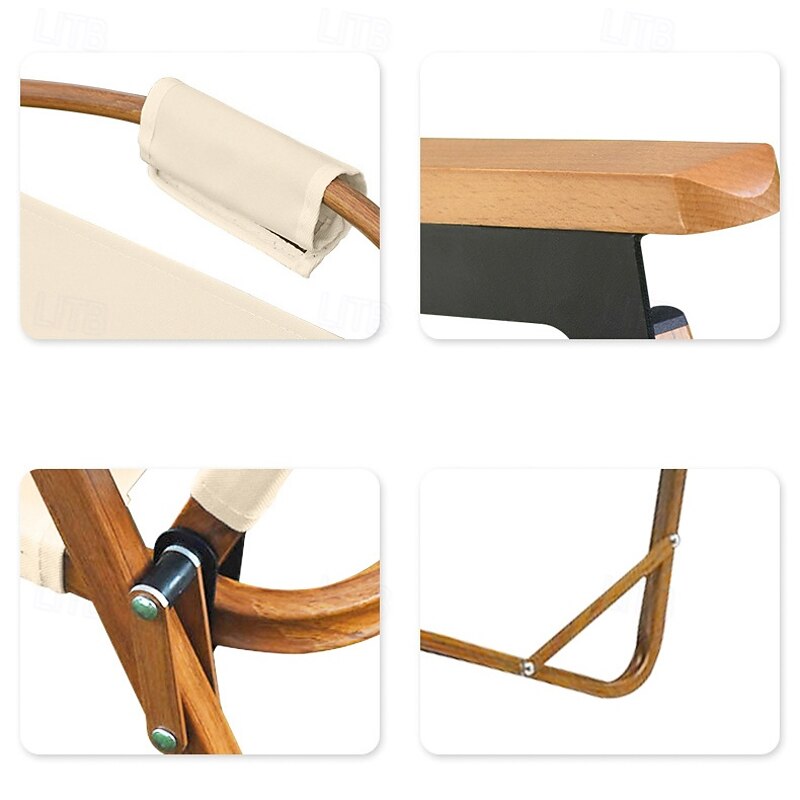 Outdoor Camping Folding Chair 600D Oxford cloth, Camping Chair Foldable Ultralight Portable Comfort Chair for Beach, Hiking, Picnic and Lawn3