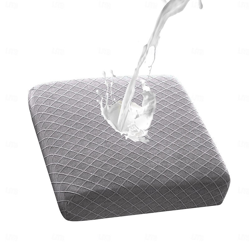 100% Waterproof Couch Cushion Covers 20*20 in ,Fit Stretch Sofa Seat Cushion Slipcovers,Sofa Covers Furniture Protector2