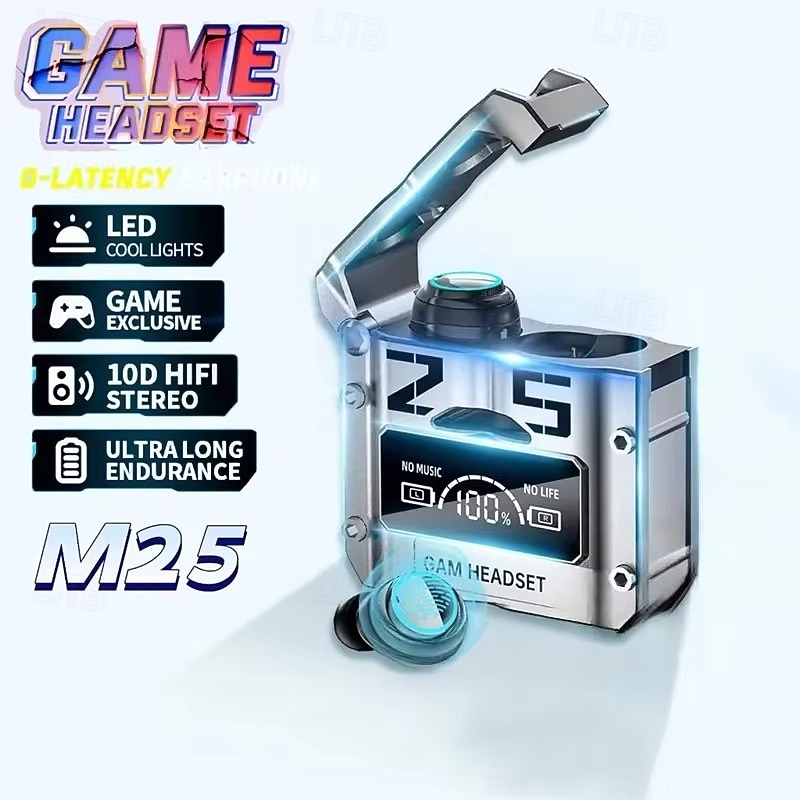 TWS Wireless 5.3 Earbuds In-ear Headset Waterproof Earphone Earpiece Stereo Headphone For Xiaomi For Iphone Phone Headphones Gaming Earbuds