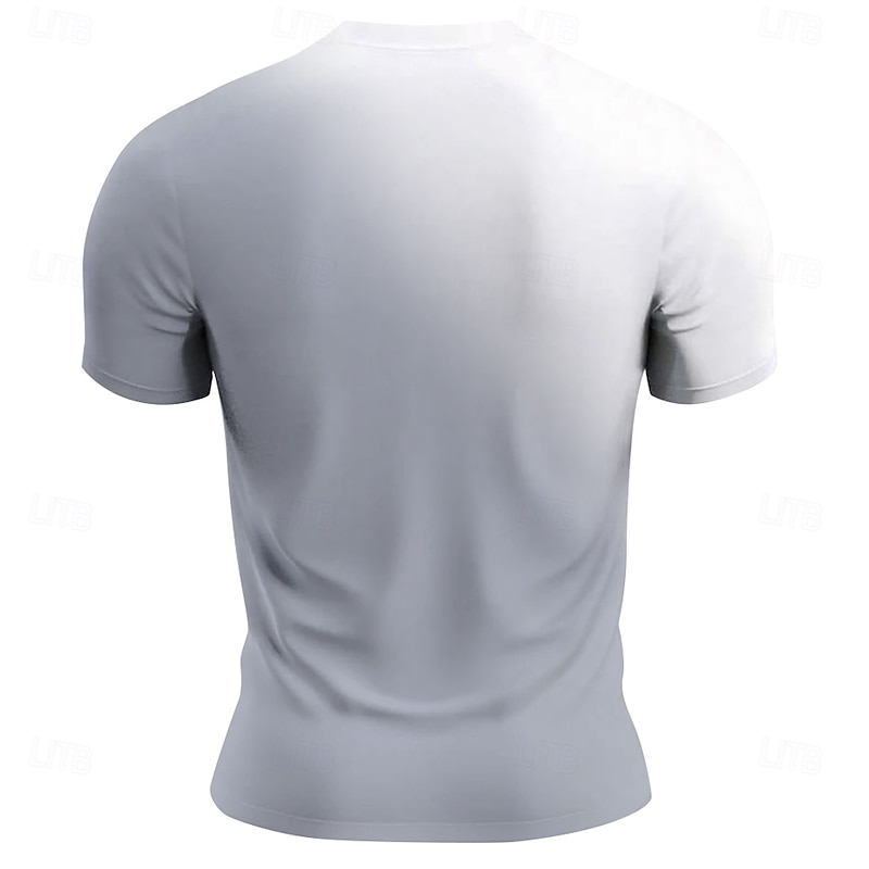 Men's Panda Funny T Shirt Short Sleeve T shirt 3D Print Crew Neck Shirt Exaggerated Designer Party Holiday White Summer Spring Clothing Apparel S M L XL XXL XXXL2