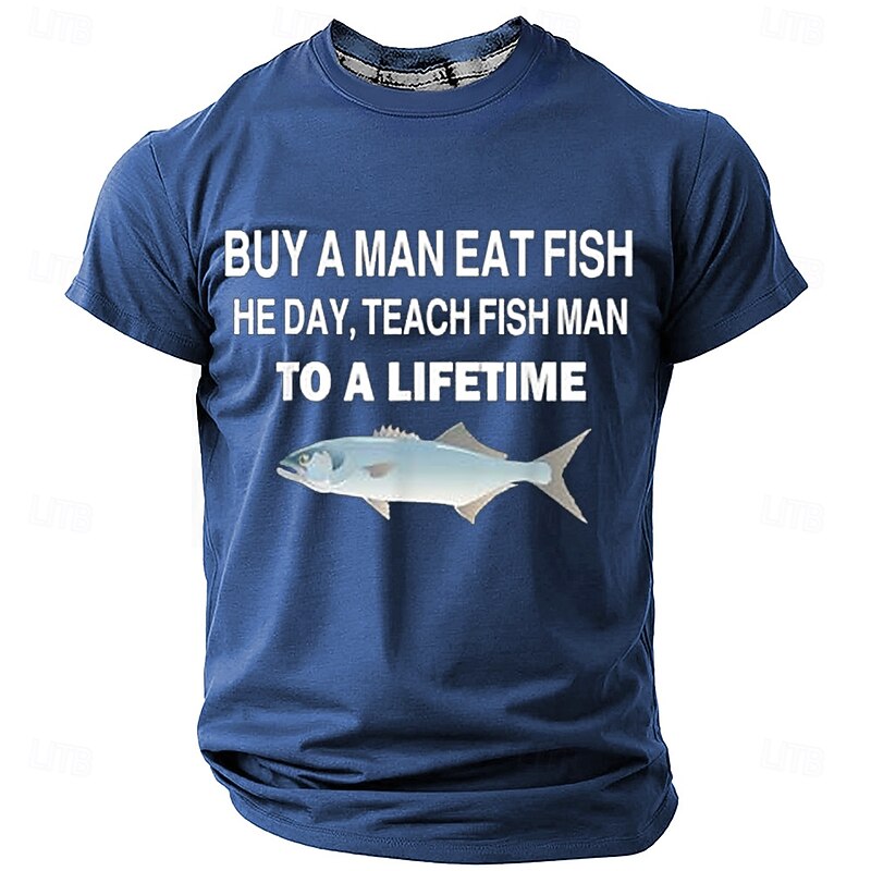 Men's Funny T Shirt Short Sleeve T shirt 3D Print Crew Neck Shirt Fashion Daily Street Daily Red Blue Green Summer Spring Clothing Apparel S M L XL XXL XXXL4