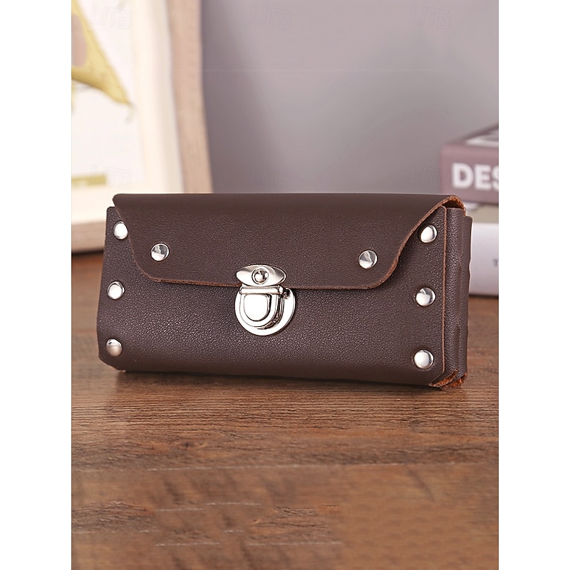 Men's Faux Leather Belted Mobile Waist Bag with Secure Lock Closure – Stylish, Adjustable, and Ideal for Casual Outings and Everyday Use Earth Yellow Black Coffee