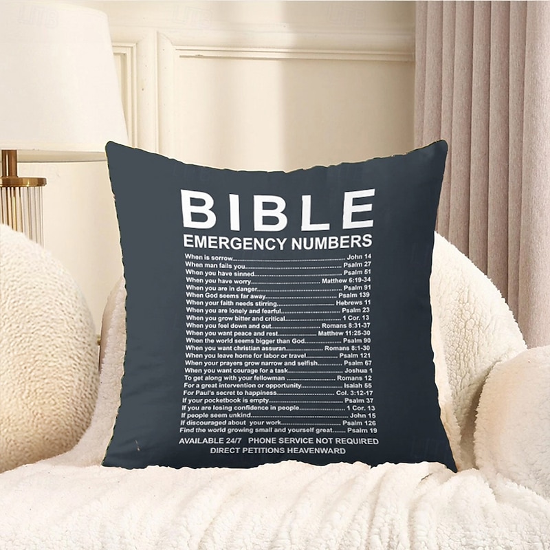 Retro Vintage Decorative Toss Pillows Cover 1PC Jesus Soft Square Cushion Case Pillowcase for Bedroom Livingroom Sofa Couch Chair Summer Spring