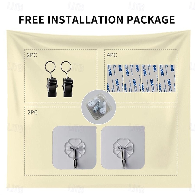 Neon Samurai Door Decorations Door Covers Door Tapestry Door Curtain Decoration Backdrop Indoor/Outdoor Door Banner for Front Door Farmhouse2