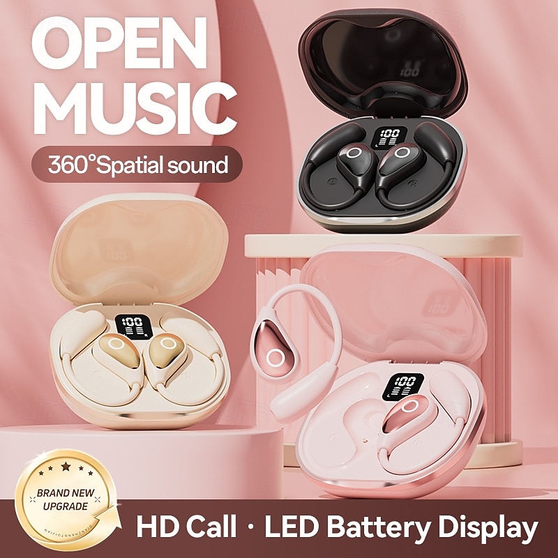 144 Languages Intelligent Translate Earbuds High Accuracy AI Translation Earphone with LCD Screen Real Time Translated Device3