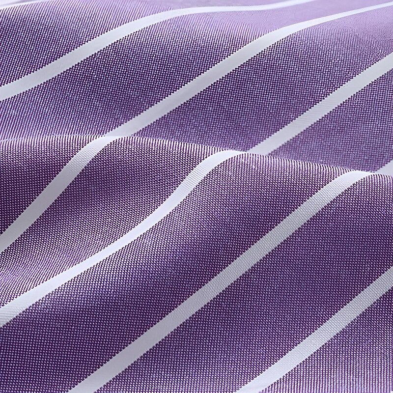 Men's Dress Pants Trousers Chinos Buttons Pocket Stripe Comfort Formal Party Work Fashion Classic Style Pink Blue Micro-elastic4