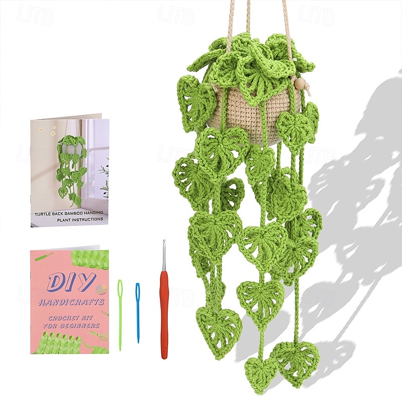 Crochet Kit for BeginnersCrochet Kit Beginner Crochet Starter Kit for Complete Beginners Adults Crocheting Knitting Kit with Step-by-Step Video Tutorials3