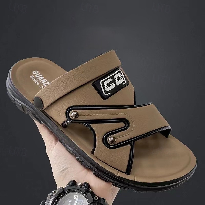 Men's Casual Open-Toe Sandals - Comfortable Adjustable Straps with Non-Slip Sole for Summer Beach and Outdoor Wear4