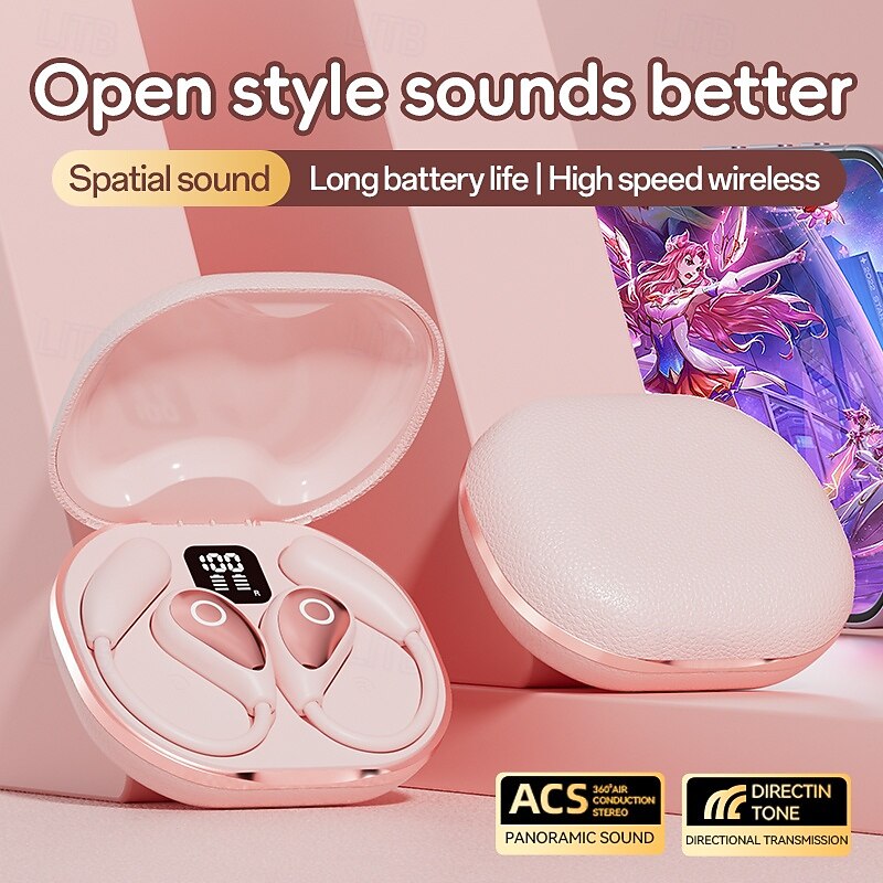 144 Languages Intelligent Translate Earbuds High Accuracy AI Translation Earphone with LCD Screen Real Time Translated Device2