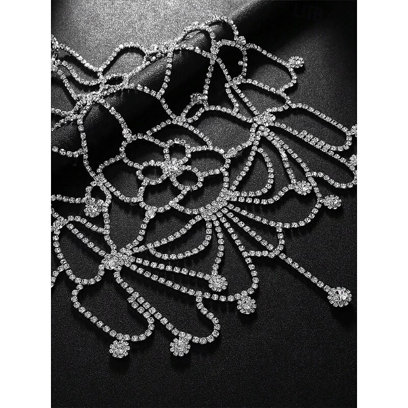 Elegant Crystal Bridal Hair Chain Headpiece – Sparkling Wedding Hair Accessory for Women, Ideal for Special Occasions and Bridal Styles4