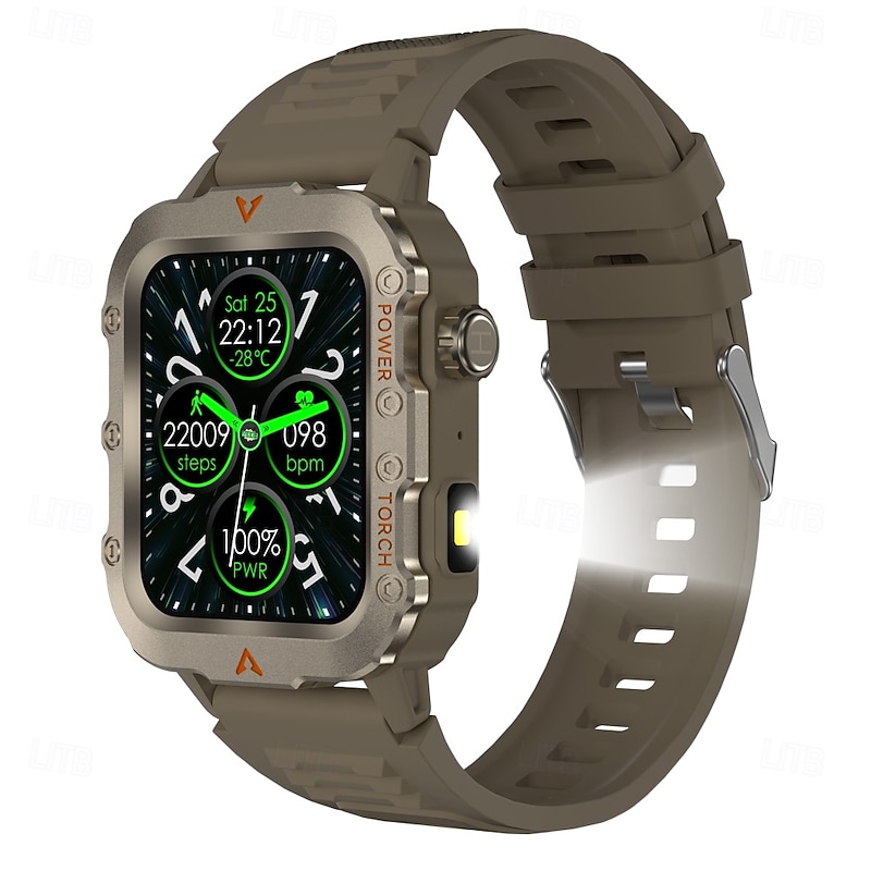 Q11 Smart Watch 1.73 inch Smartwatch Fitness Running Watch Bluetooth Pedometer Call Reminder Activity Tracker Compatible with Android iOS Women Men Hands-Free Calls Waterproof Step Tracker2