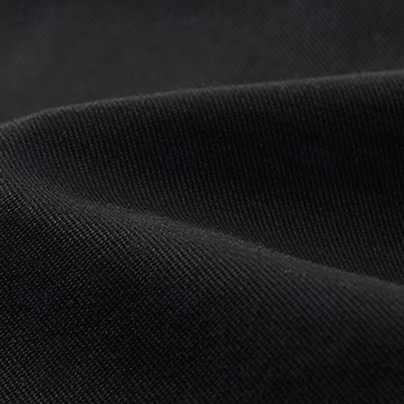 Men's Cargo Shorts Shorts Bermuda shorts Work Shorts Drawstring Elastic Waist Multi Pocket Plain Moisture Wicking Wearable Knee Length Outdoor Casual Daily Fashion Streetwear Black Army Green4