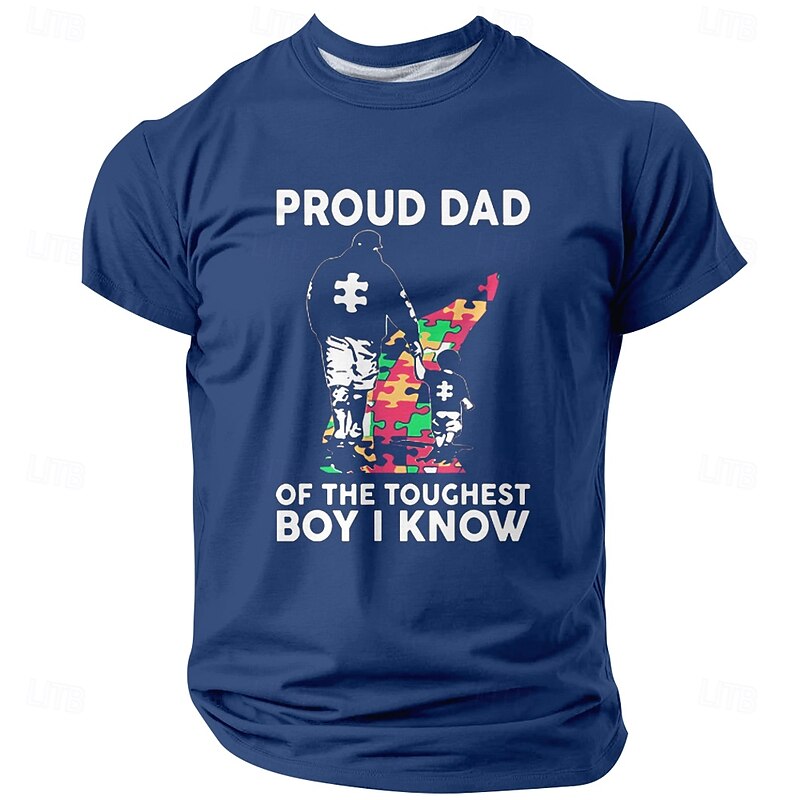 Men's DADA T Shirt Short Sleeve T shirt 3D Print Crew Neck Shirt Fashion Daily Street Daily Black Blue Green Summer Spring Clothing Apparel S M L XL XXL XXXL2