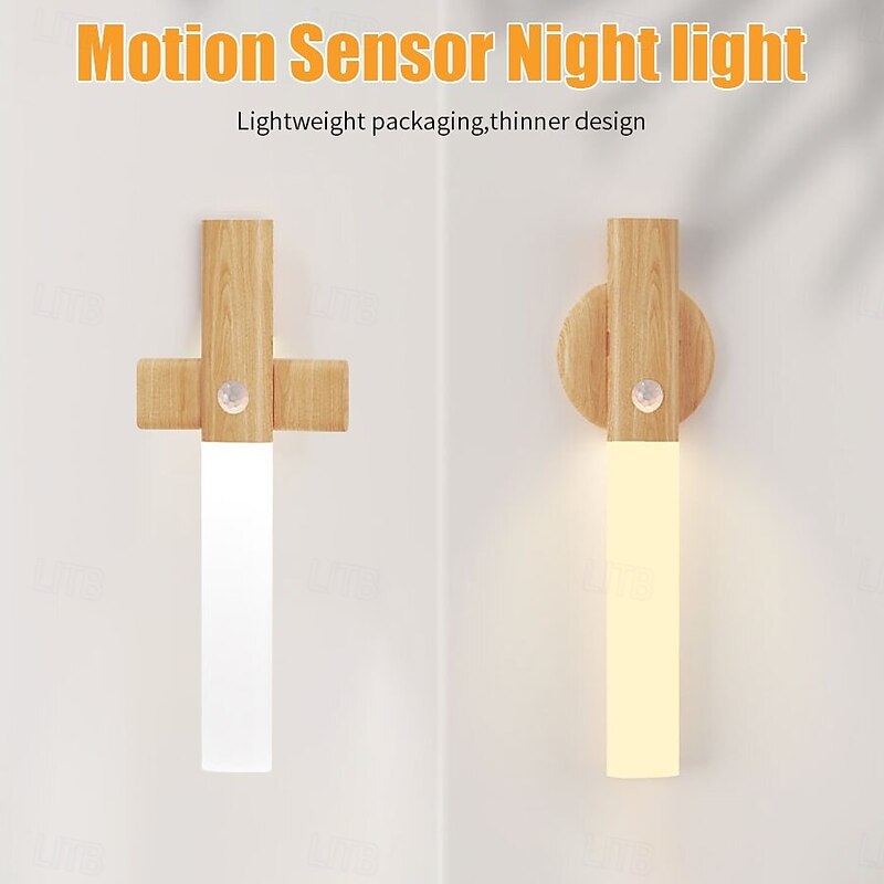 Portable Power Bar Light Wall-Mounted Motion Sensor Night Light Minimalist Romantic Handheld Atmosphere Lighting for Indoor and Outdoor Use