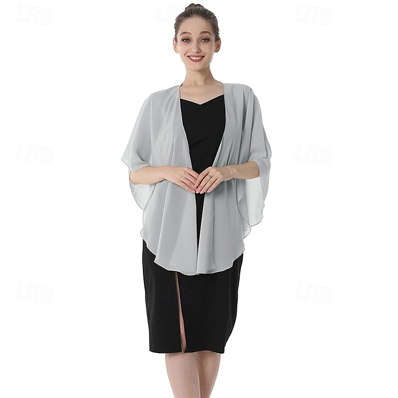 Chiffon Evening Shawl Scarf Wedding Shawls and Wraps for Women Party Bridal Dress on Special Occasion Dresses3