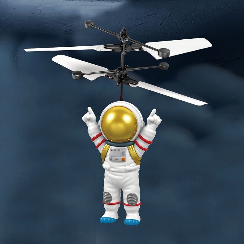 Astronaut Sensing Aircraft Spaceman Drone One-key Sensing Takeoff And Landing Durable Anti-drop And Anti-collision Suitable As A Gift For Children And Kids During Halloween And Christmas2