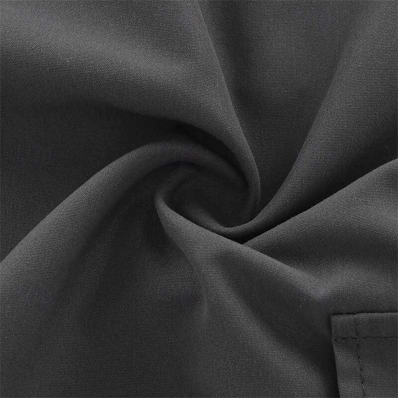 Men's Cargo Pants Cargo Trousers Trousers Casual Pants Drawstring Elastic Waist Multi Pocket Plain Wearable Outdoor Daily Camping & Hiking Fashion Classic Dark Brown Black4