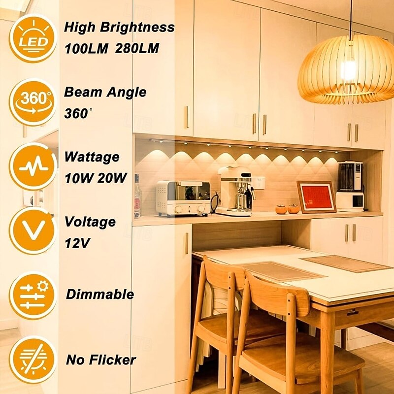 G4  Bi-pin Base Halogen Bulb 12V 10W 20W G4 Halogen Light Bulb for Under Cabinet Puck Light Chandeliers Accent Lights Track Lighting 20pcs4