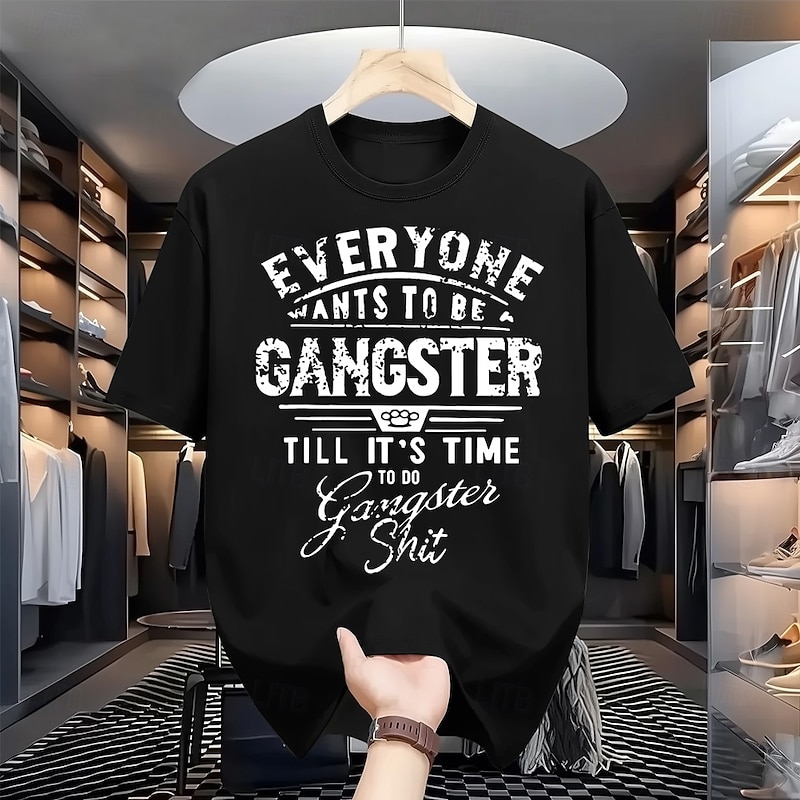 Men's Funny Slang T Shirt 100% Cotton Short Sleeve Graphic Shirt Black Red Burgundy Comfortable Tee Vacation Street Fashion Designer Clothing2