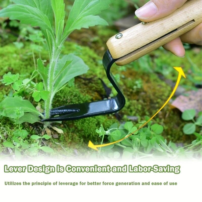 Easy-Grip Metal Weed Puller Tool - Effortless LawnEasy-Grip Metal Weed Puller Tool - Effortless Lawn Care, No Power Needed Care, No Power Needed3