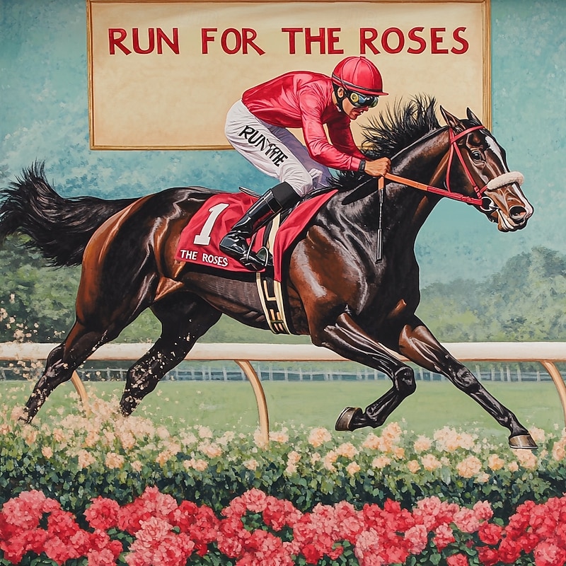 Kentucky Derby Men's Cowboy Horse Racing Shirt Cuban Collar Shirt Short Sleeve Vintage Retro Vacation Holiday Festival Summer Spring Camp Collar Shirt 3D Print Funny Kentucky Derby Shirts White4