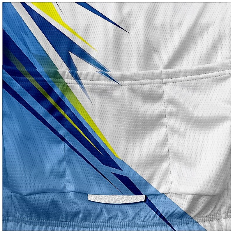 Men's Cycling Jersey Geometic Short Sleeve Bike Tee Tshirt Jersey with 3 Rear Pockets Mountain Bike MTB Quick Dry Anatomic Design Wicking Breathable Sports Forest Green Yellow Red Clothing Apparel3