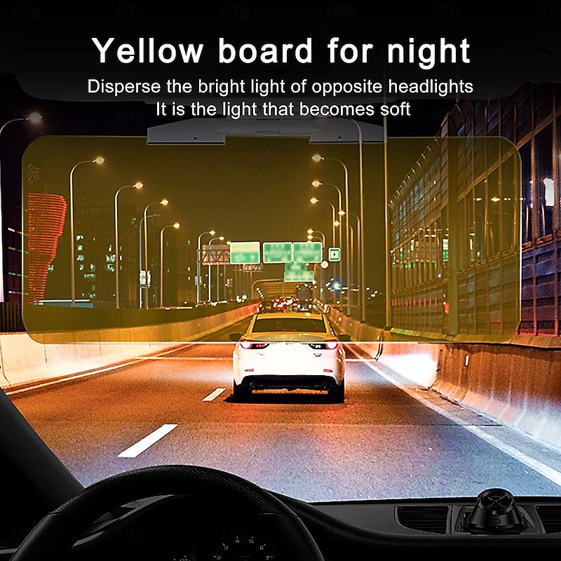 Car Sun Visor Car Sun Shade Car Anti-Glare Sun Visor Extension Driving Sun Visor Anti-Glare Sun Visor Extension for Day and Night Anti-Glare3