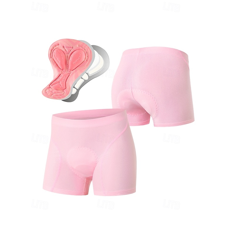 Arsuxeo Women's Solid Color Cycling Road Shorts Cycling Underwear Shorts Cycling Pants Bike Shorts Padded Shorts / Chamois Form Fit Mountain Bike MTB Road Bike Cycling Sports Wicking Sweat wicking2