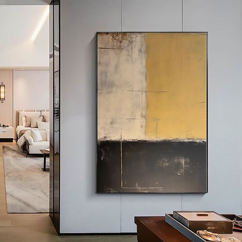 Oil Painting Hand Painted Canvas Wall Art Decoration Modern Abstract Decorative Pictures for Living Room Home Decor Rolled Frameless Unstretched Painting2