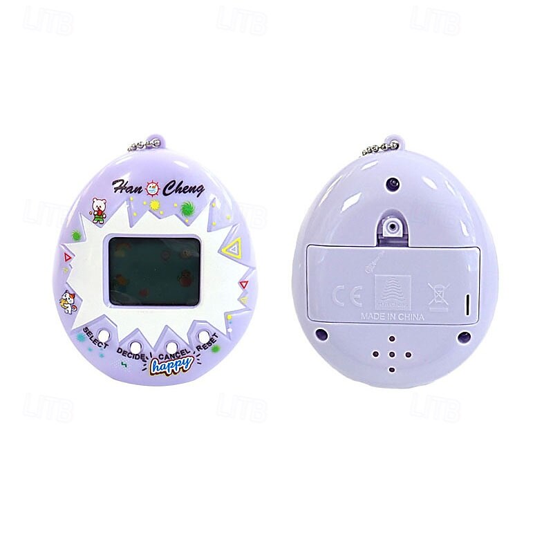Mini Children's Electronic Virtual Pet Game Console Feeding Elf Handheld Electronic Pet Machine Keychain Toy2