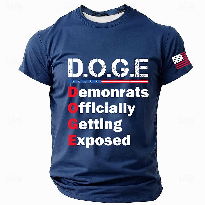 Patriotic T Shirts For Men Veterans T Shirt Short Sleeve T shirt 3D Print Crew Neck Shirt Daily Military Street Daily Black Blue Summer Spring Clothing Apparel S M L XL XXL XXXL