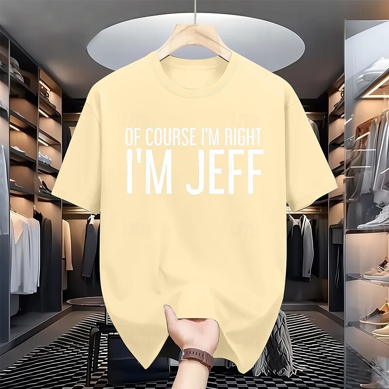 Men's Funny Slang T Shirt 100% Cotton Short Sleeve Graphic Shirt Black Red Beige Comfortable Tee Vacation Street Fashion Designer Clothing2