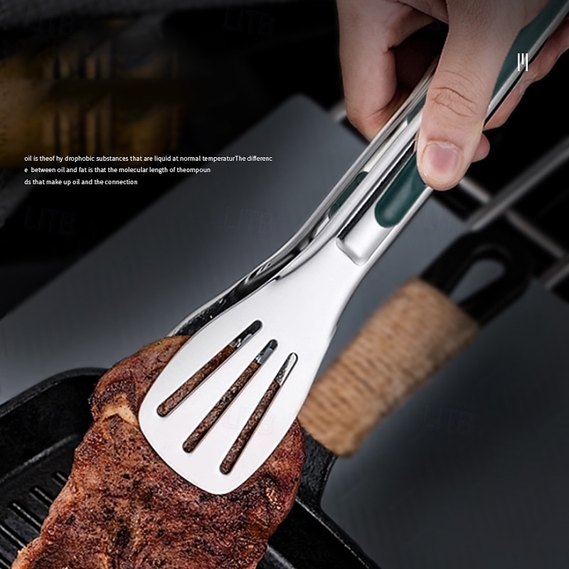 Heavy Duty Stainless Steel Food BBQ Clip - Durable Outdoor Grilling Tongs for Grilling Large Cuts of Meat2