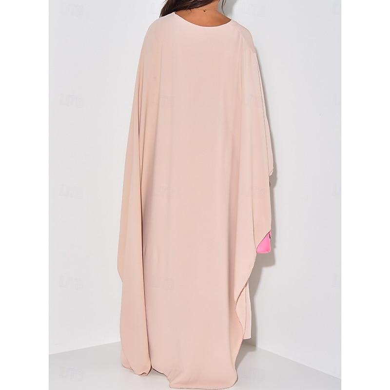 Women's Mini Dress Casual Dress Basic Casual Puff Sleeve Vacation Daily Regular Fit Plain Long Sleeve Crew Neck Black Sky Blue Dark Green Beige Summer Spring Fall4